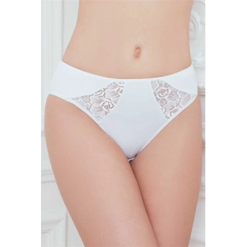 MARSiLYAN- Kadın Mikro Kumaş Dantelli Slip (2780)