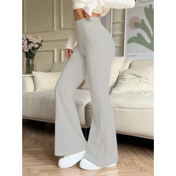 MARSiLYAN- Kadın Yüksek Bel Ispanyol Paçalı Pantolon Tayt