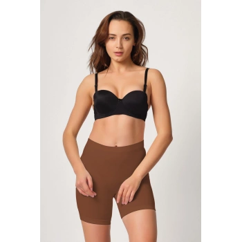 MARSiLYAN-  Kahve MI Emay 3003 Soft Paçalı Boxer