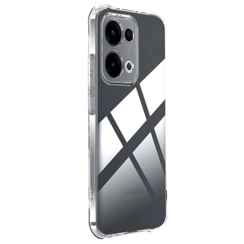 MARSİLYAN™- Oppo A6 Pro 4g Lüx Şeffaf Silikon - Şeffaf