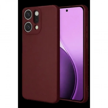 MARSİLYAN™- Oppo Reno 14 First Silikon - Bordo