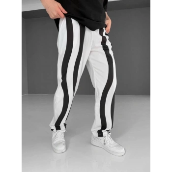 MARSiLYAN- Paraşüt Kumaş Eşofman - Beyaz