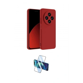 MARSİLYAN™- Redmi 14C Kılıf Ahenk Serisi - Siyah 3D Antistatik Seramik Nano Ekran Koruyucu