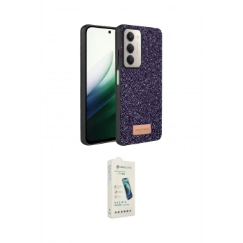 MARSİLYAN™- Redmi 15 4G Kılıf Vadi Klasik Serisi - Şeffaf Pasifik Cam Ekran Koruyucu