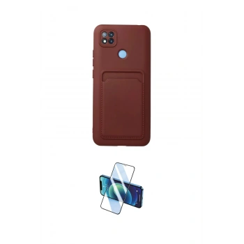 MARSİLYAN™- Redmi 9C Kılıf Vadi Çizgi Prime - Siyah 3D Antistatik Seramik Nano Ekran Koruyucu