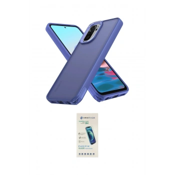 MARSİLYAN™- Redmi Note 10 Pro Kılıf Atlas Form - Şeffaf Pasifik Cam Ekran Koruyucu