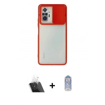 MARSİLYAN™- Redmi Note 10 Pro Kılıf Vadi Çizgi - Siyah Joko Magic 5D Cam + Kamera Lens Koruma Cam - SF