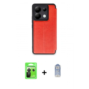 MARSİLYAN™- Redmi Note 13 Pro 5G Kılıf Zirve Yansıma Serisi - Siyah Joko Magic 5D Cam + Raze Metal Kamera Lens - SH