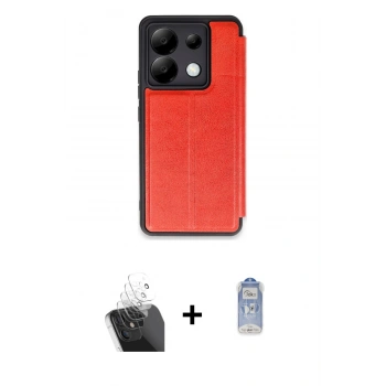 MARSİLYAN™- Redmi Note 13 Pro 5G Kılıf Zirve Yansıma Serisi - Siyah Joko Magic 5D Cam + Kamera Lens Koruma Cam - SF