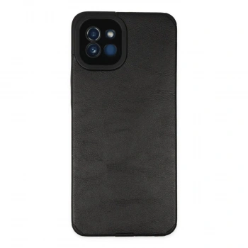 MARSİLYAN™- Samsung Galaxy A03 Kılıf Loop Deri Silikon - Siyah