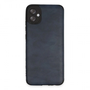 MARSİLYAN™- Samsung Galaxy A04e Kılıf Loop Deri Silikon - Lacivert
