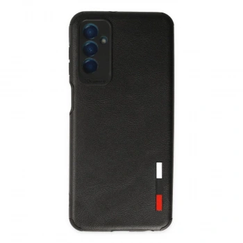 MARSİLYAN™- Samsung Galaxy M13 Kılıf Loop Deri Silikon - Siyah