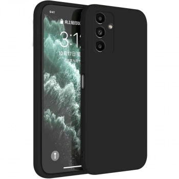 MARSİLYAN™- Samsung Galaxy S23 Fe Kılıf First Silikon - Siyah