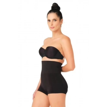 MARSiLYAN- Siyah  2022 Pantolon Double Korse