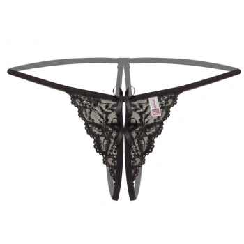 MARSİLYAN-- Siyah Seksi İç Çamaşırı