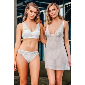 MARSiLYAN- SÜTYEN KÜLOT KOMBİNEZON TAKIM KADIN 1884