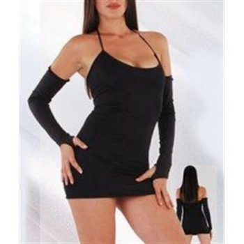 MARSiLYAN-  TP060828 Eldivenli Mini Elbise