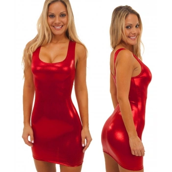 MARSiLYAN-  TP100710 Lame Mini Elbise