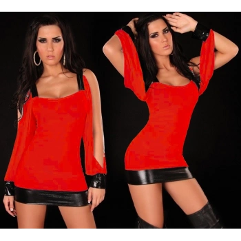 MARSİLYAN™-  TP100997 Seksi Mini Elbise