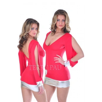 MARSiLYAN-  TP112118 Açık Kollu Mini Elbise