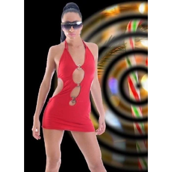 MARSiLYAN-  Tp1961381 Metal Süslemeli Mini Elbise