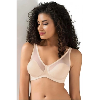 MARSiLYAN- Le Jardin Tül Kaplı Soft Cup Sütyen - LJ9200B