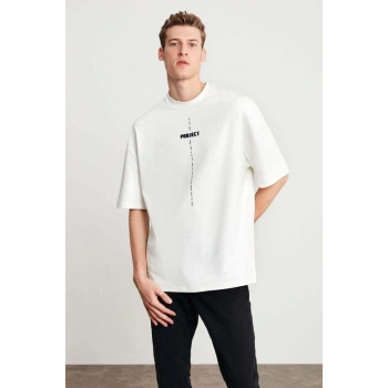 MARSiLYAN- Unisex Baskılı Oversize TShirt