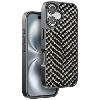 MARSİLYAN™- Venco Apple İphone 16 Viper Kapak - Siyah