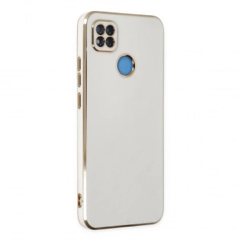 MARSİLYAN™- Xiaomi Redmi 9c Kılıf Volet Silikon - Beyaz