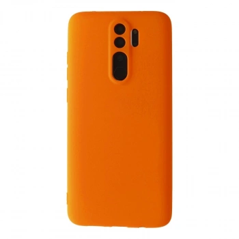 MARSİLYAN™- Xiaomi Redmi Note 8 Pro Kılıf First Silikon - Turuncu