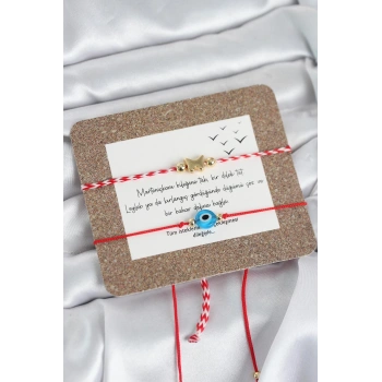 Marteniçka Bileklik 2li Nazar ve Kelebek Model - TJ-BB8321