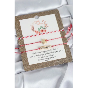 Marteniçka Bileklik 3lü Deniz Yıldızı Model - TJ-BB8312