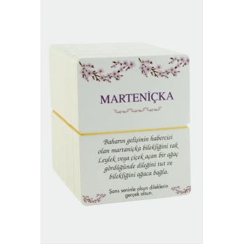 Marteniçka Bileklik Kartı