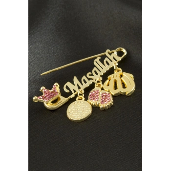 Maşallah Yazılı Broş