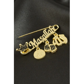 Maşallah Yazılı Broş