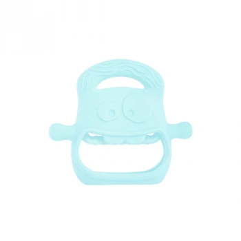 Mavi Bebek Silikon Diş Kaşıyıcı