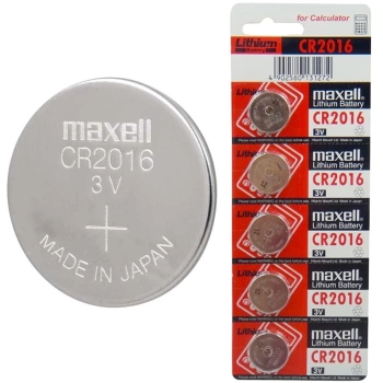 MAXELL CR2016 3V LITYUM PARA PİL 5Lİ PAKET (4887)