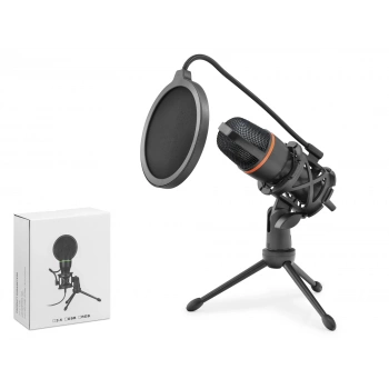 ME4Usb Profesyonel Gaming Rgb Mikrofon 48 Khz / 16 Bit Çok Yönlü Type-C - Siyah