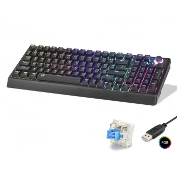 Mekanik Gaming Klavye 104 Tuş Blue Switch Rgb - Siyah G500XB