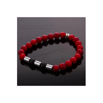 Mercan-Onix Doğaltaş Bileklik