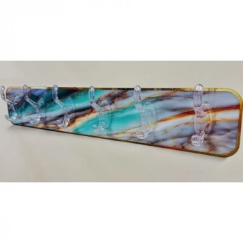 Mermer Desenli Yapışkanlı Askılık