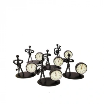 Metal Adam Masaüstü Saat