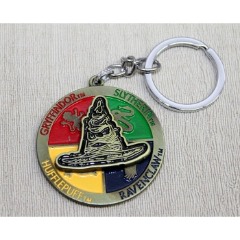 Metal Dönen Harry Potter Seçmen Şapka Anahtarlık