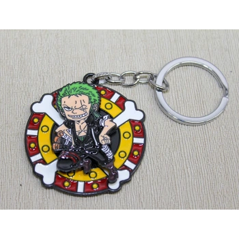 Metal Dönen One Piece Anahtarlık