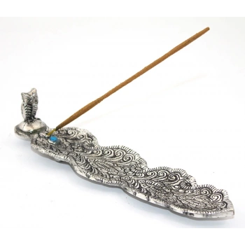 Metal Kayık Baykuş Tasarımı Tütsülük Model 2