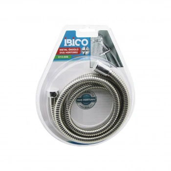 METAL ÖRGÜLÜ  DUŞ HORTUMU  1.5MT   VAKUMLU AMBALAJ   ANTİ TWİST=DOLANMAZ-KIVRILMAZ-KOPMAZ (4887)