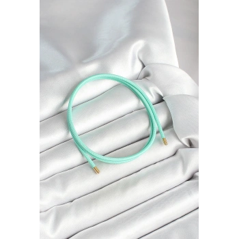 Mıknatıslı Turkuaz Renk Sarmal Kadın Bileklik - TJ-BB6973