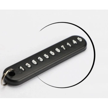 Mini Anahtarlık, Çanta, Araba İçin Çok Amaçlı Numaratör (4887)