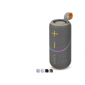 Mini Bluetooth Hoparlör Fm Rgb Outdoor 9.5 X 9.5 X 21.7 Cm KMS300