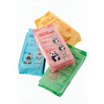 Mini Cep Islak Mendil 64 Adet